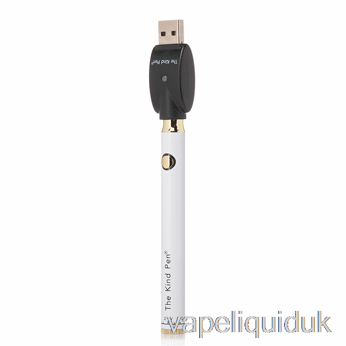 The Kind Pen Twist VV 510 Battery White Gold Vape Liquid